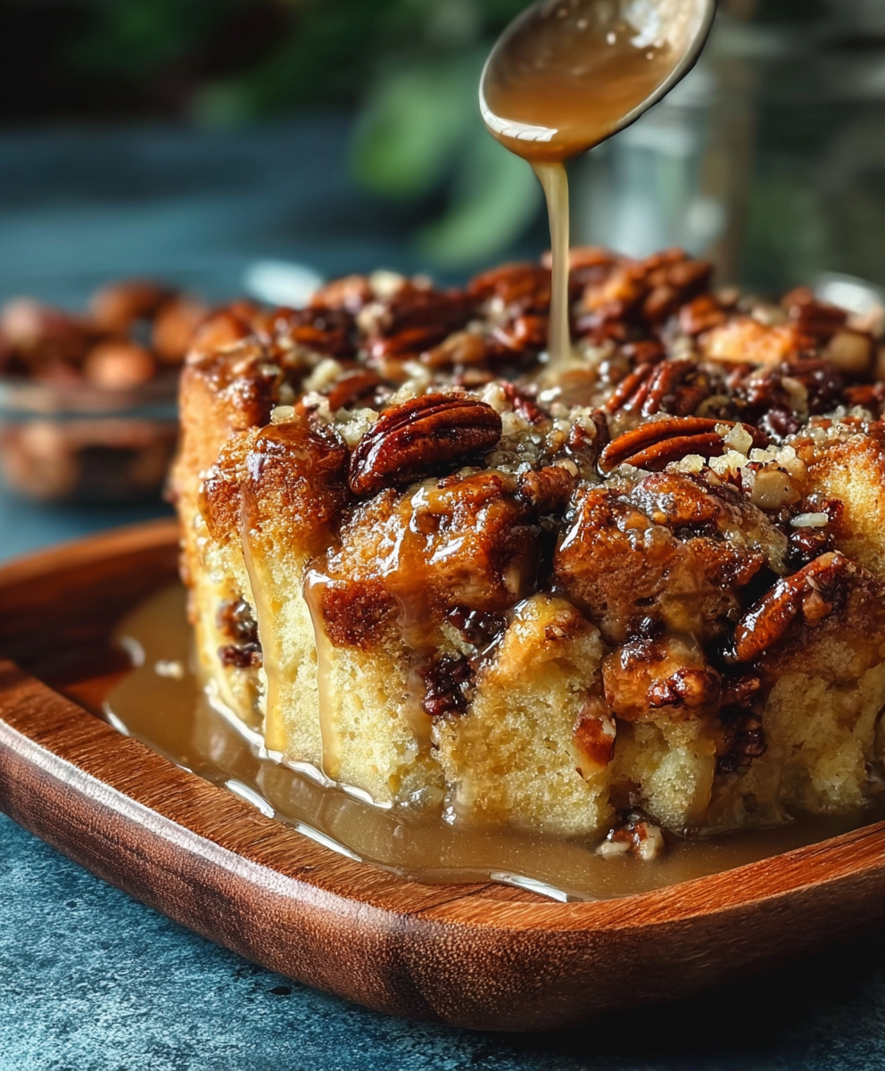 Pecan Pie Bread Pudding