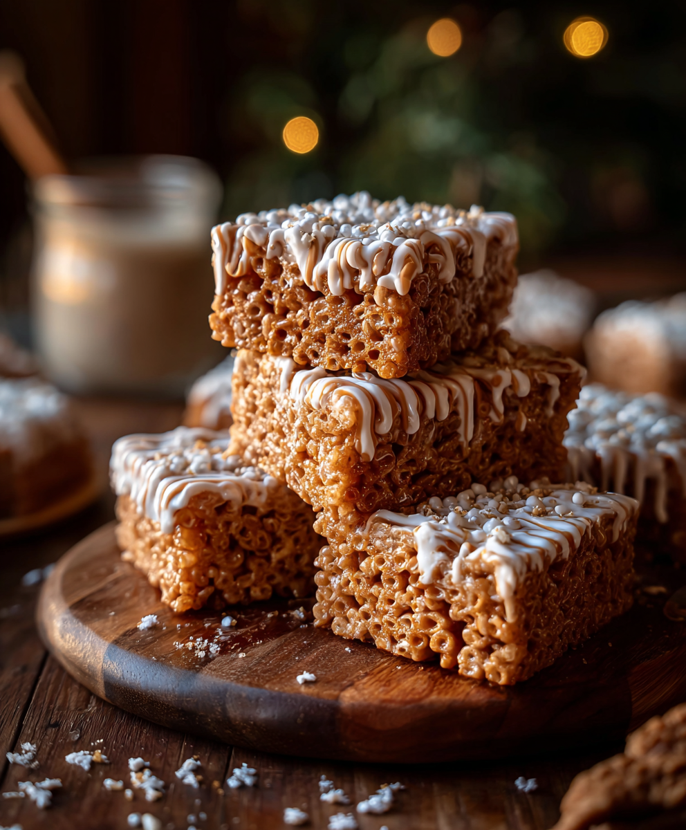 Holiday shaped Rice Krispie treats