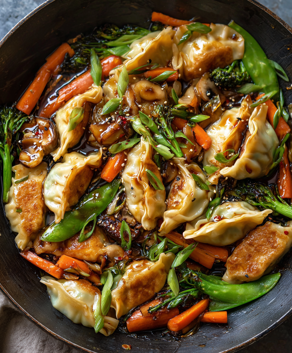 Potsticker Stir Fry