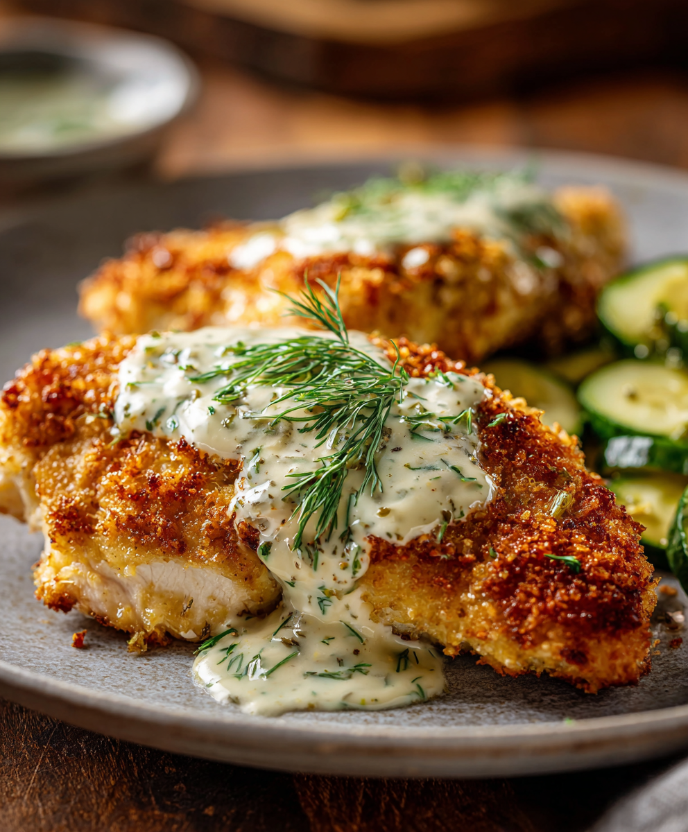 Dill Pickle Parmesan Chicken