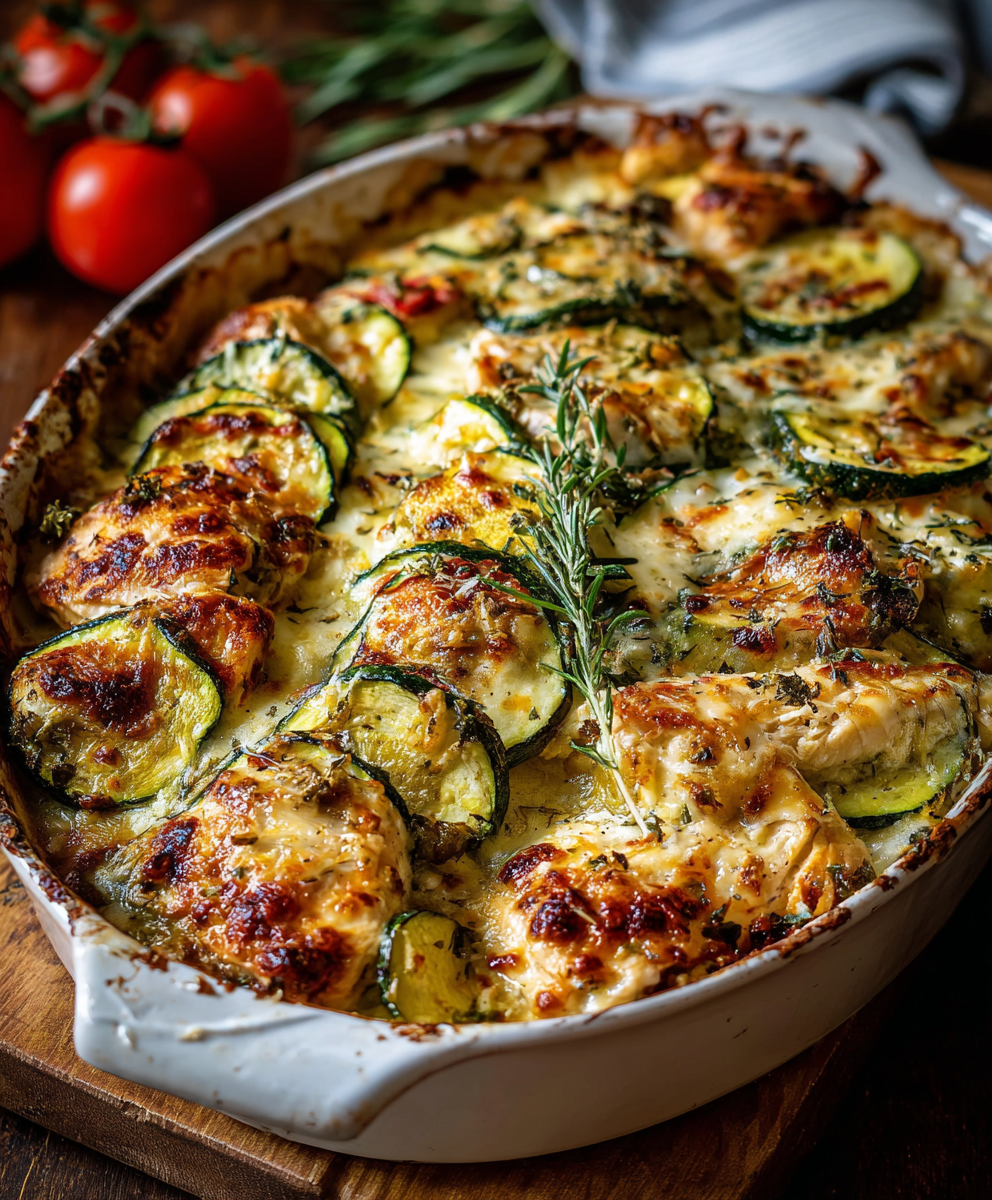 Chicken Zucchini Bake