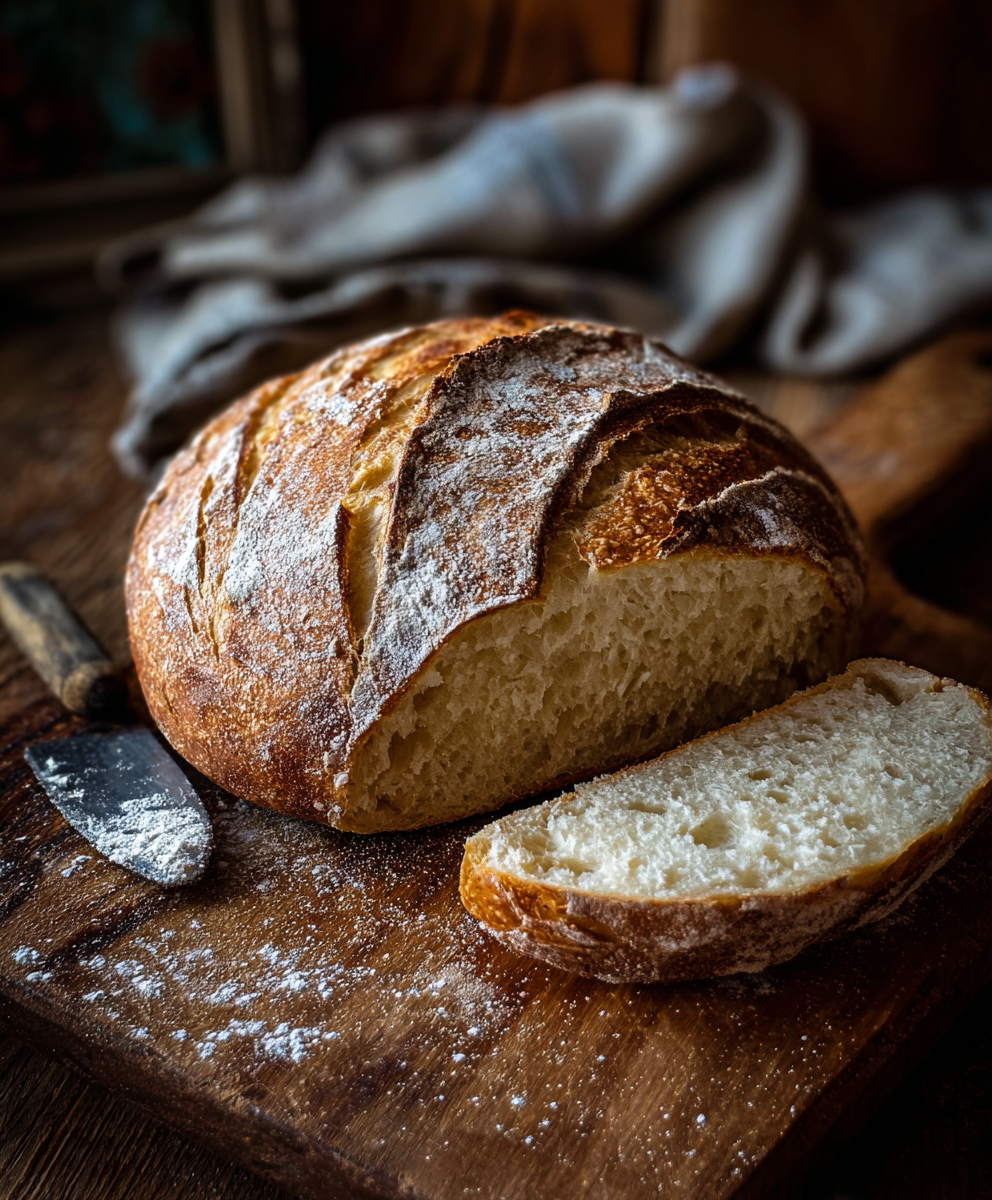No Knead Gluten Free Bread