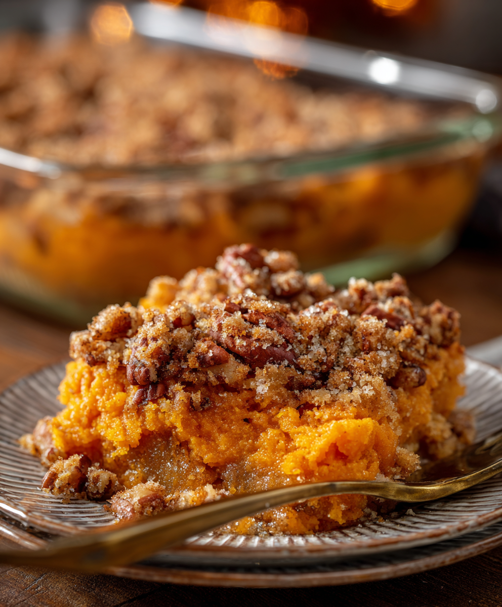 Sweet Potato Crunch Casserole