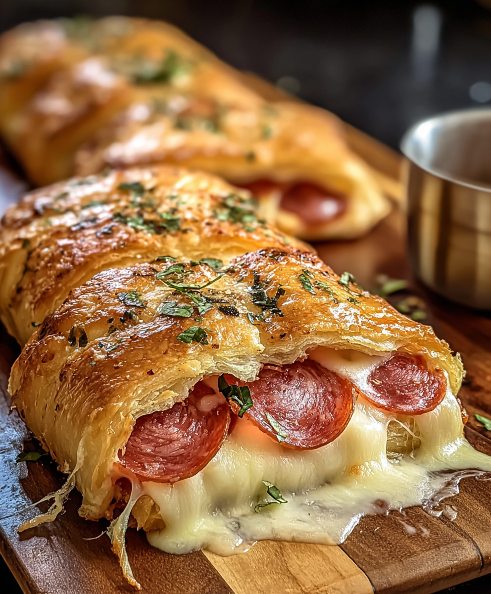 Italian Crescent Roll Sandwich Bake