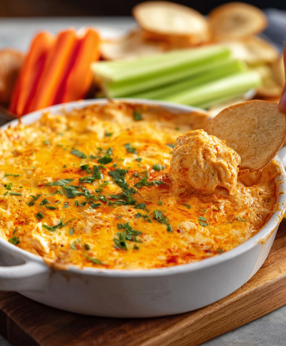 Classic Buffalo Chicken Dip