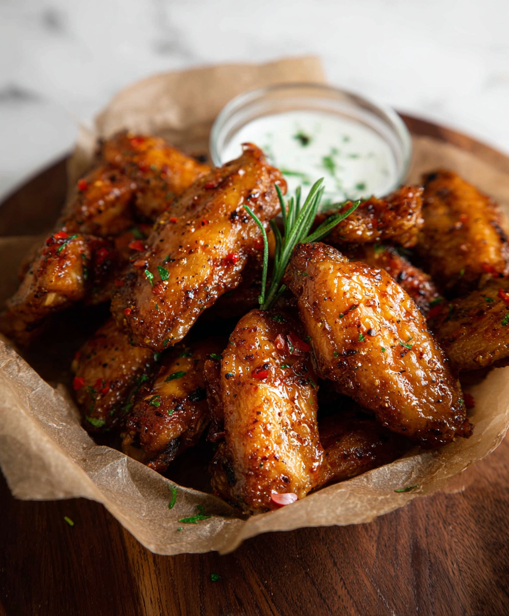 Crispy Baked Chicken Wings