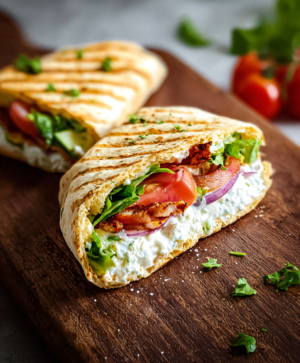 Cottage Cheese Wraps