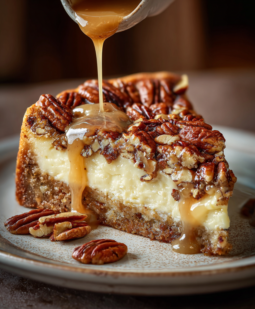 Gooey Butter Pecan Cake