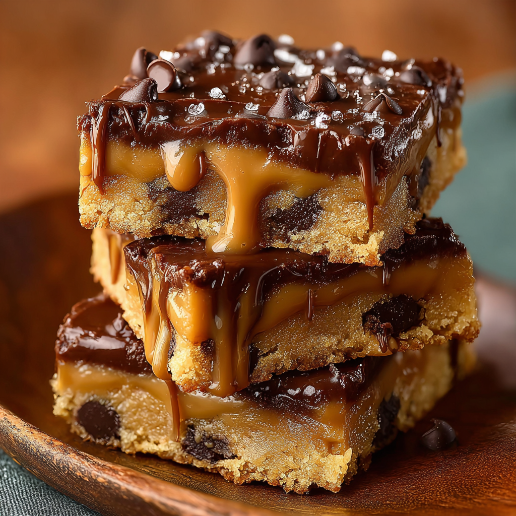 Caramel Cookie Bars