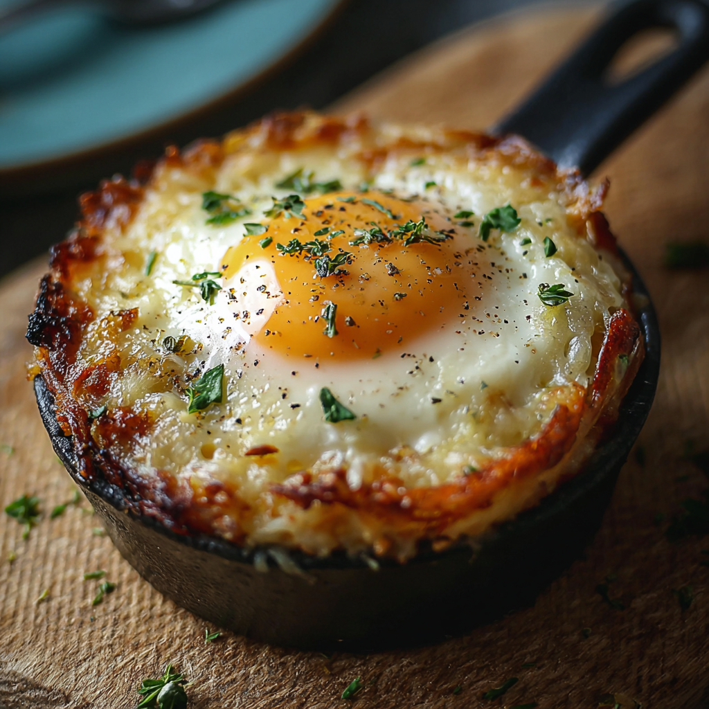 Baked Napoleon Eggs on a baking sheet