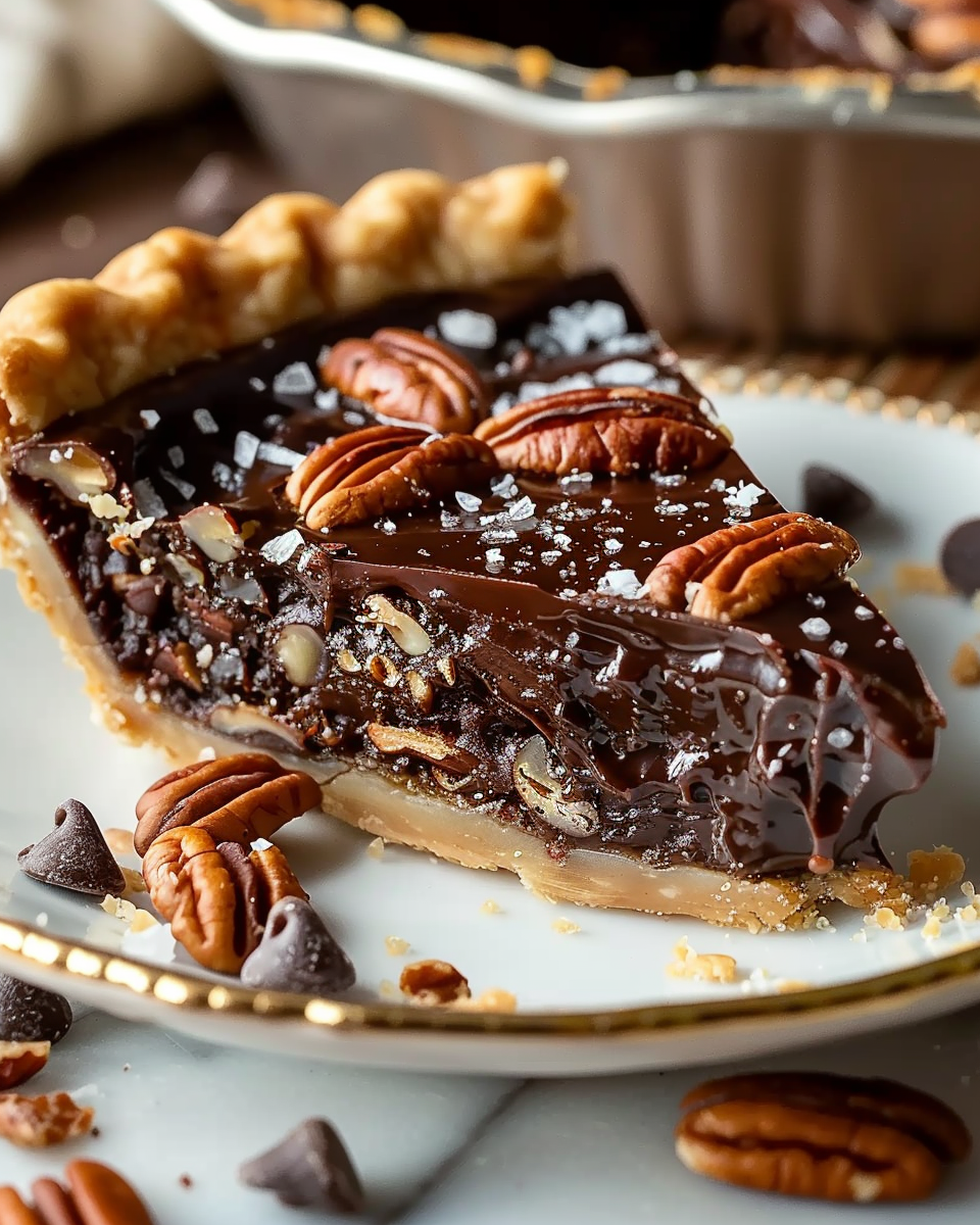 Texas Chocolate Pecan Pie