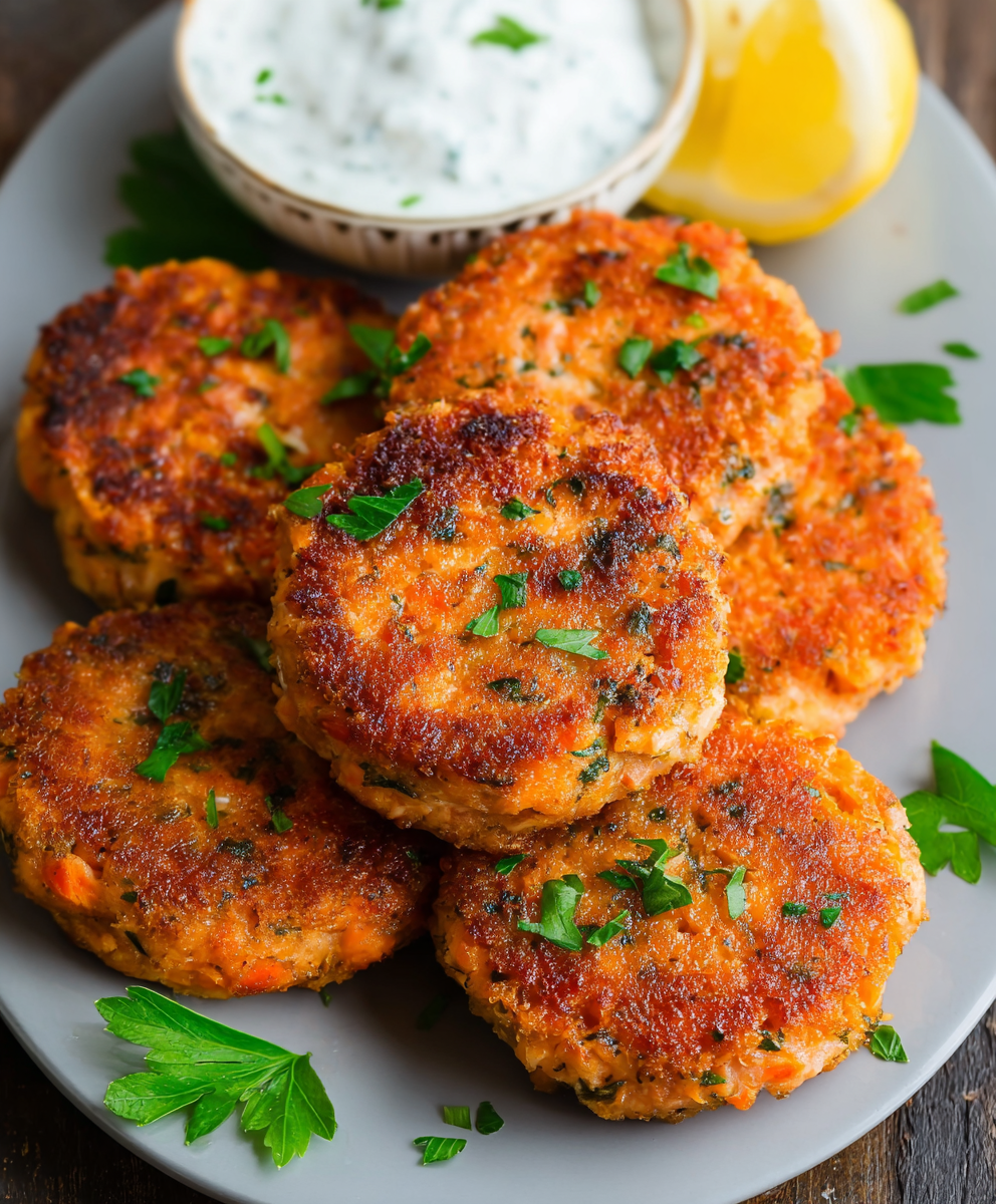 Canned Salmon Patties