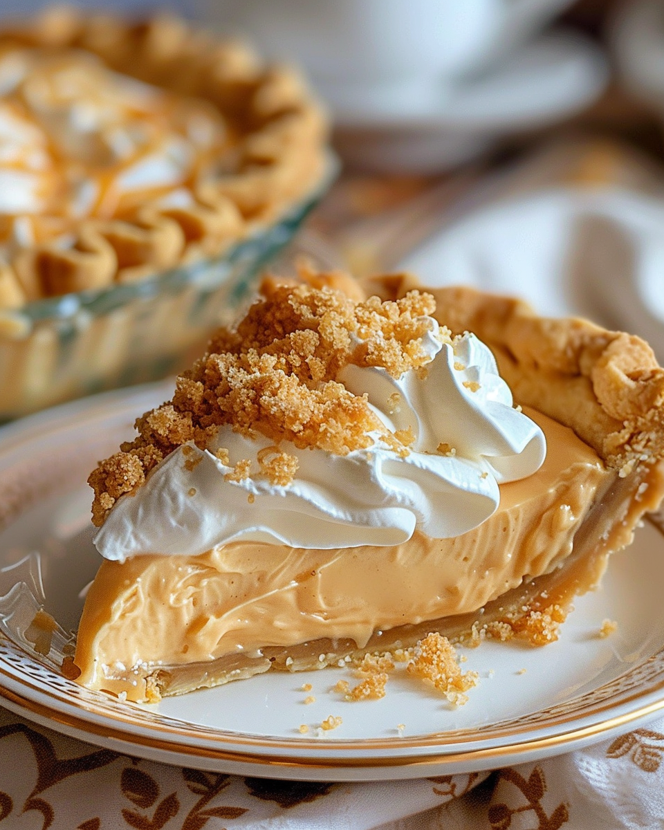 Amish Peanut Butter Cream Pie
