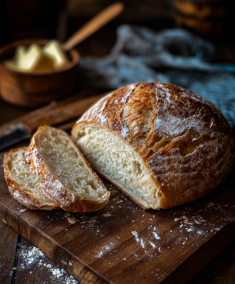 No-Knead Gluten Free Bread