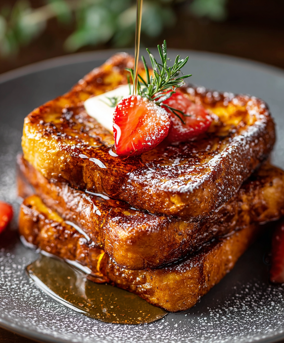 Pumpkin French Toast Breakfast