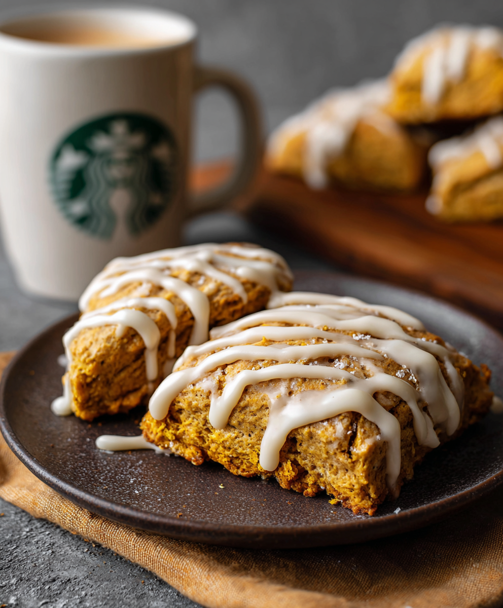 Starbucks-Style Pumpkin Scones