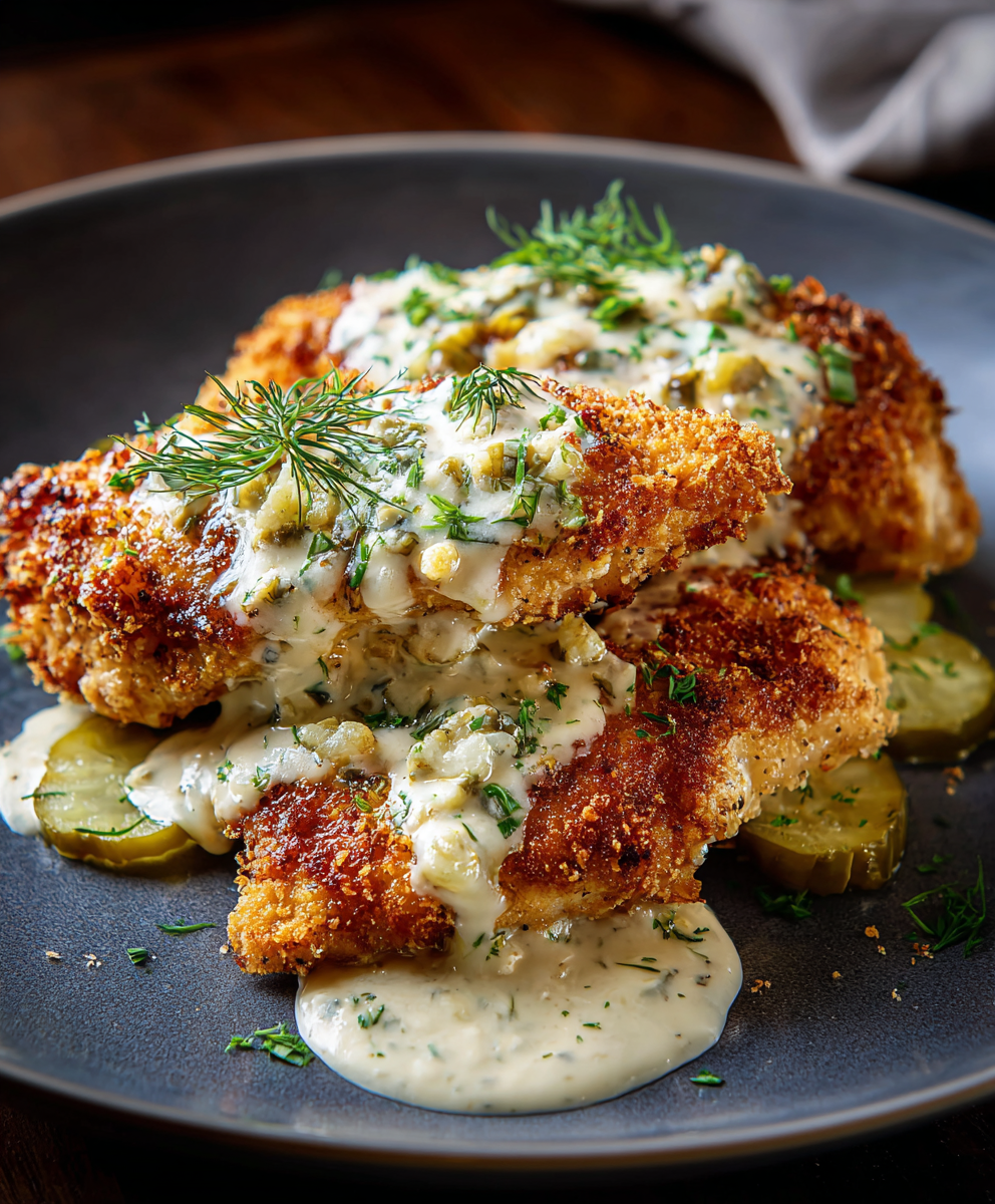 Dill Pickle Parmesan Chicken
