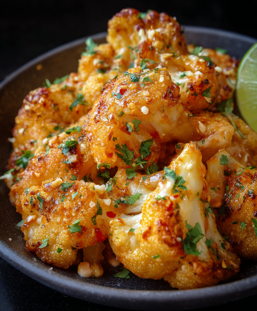 Air Fryer Bang Bang Cauliflower