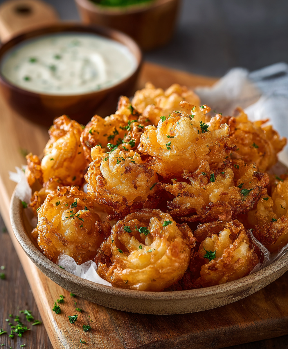 Bloomin' Onions with Buttermilk Ranch
