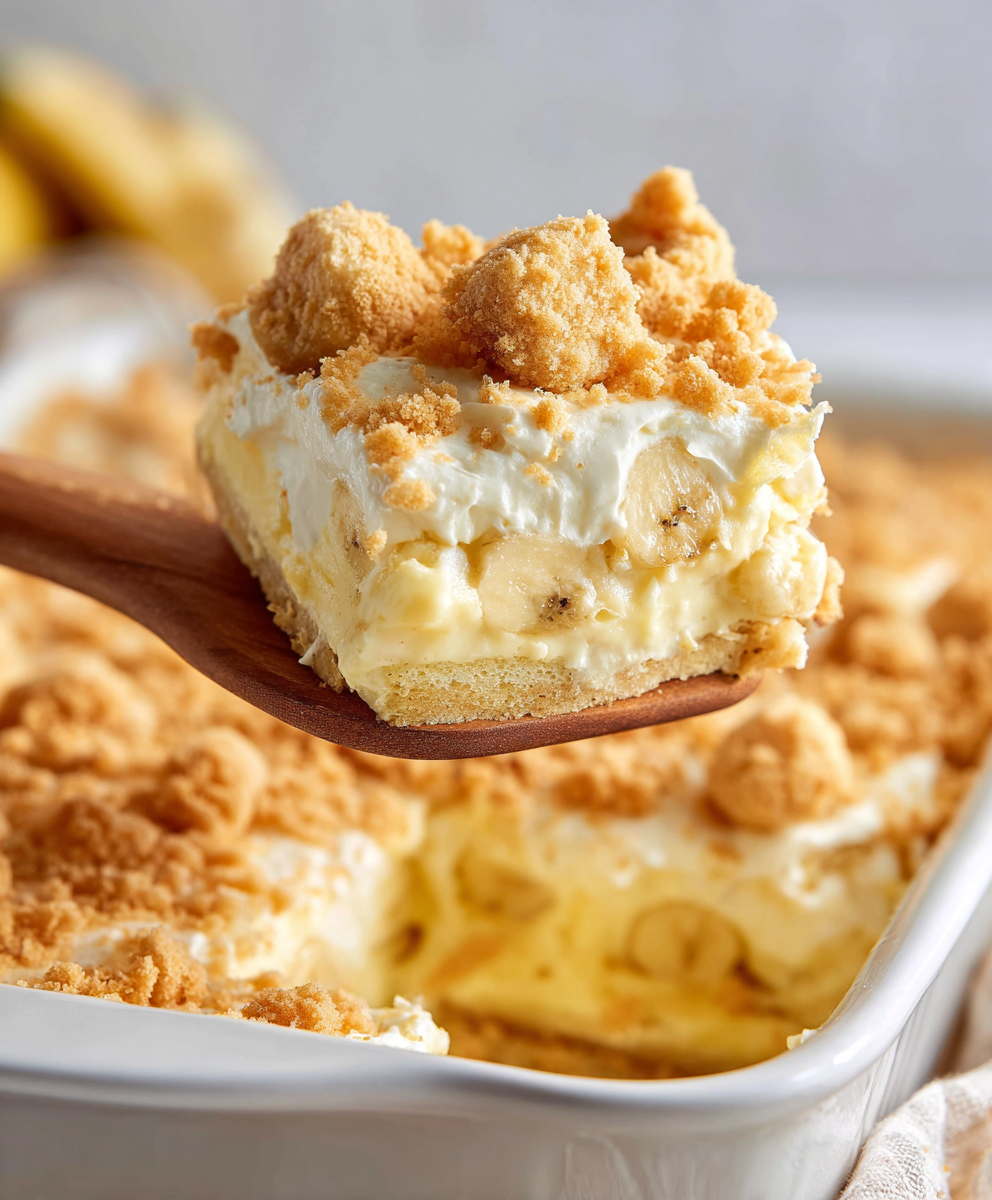 Banana Pudding Brownies