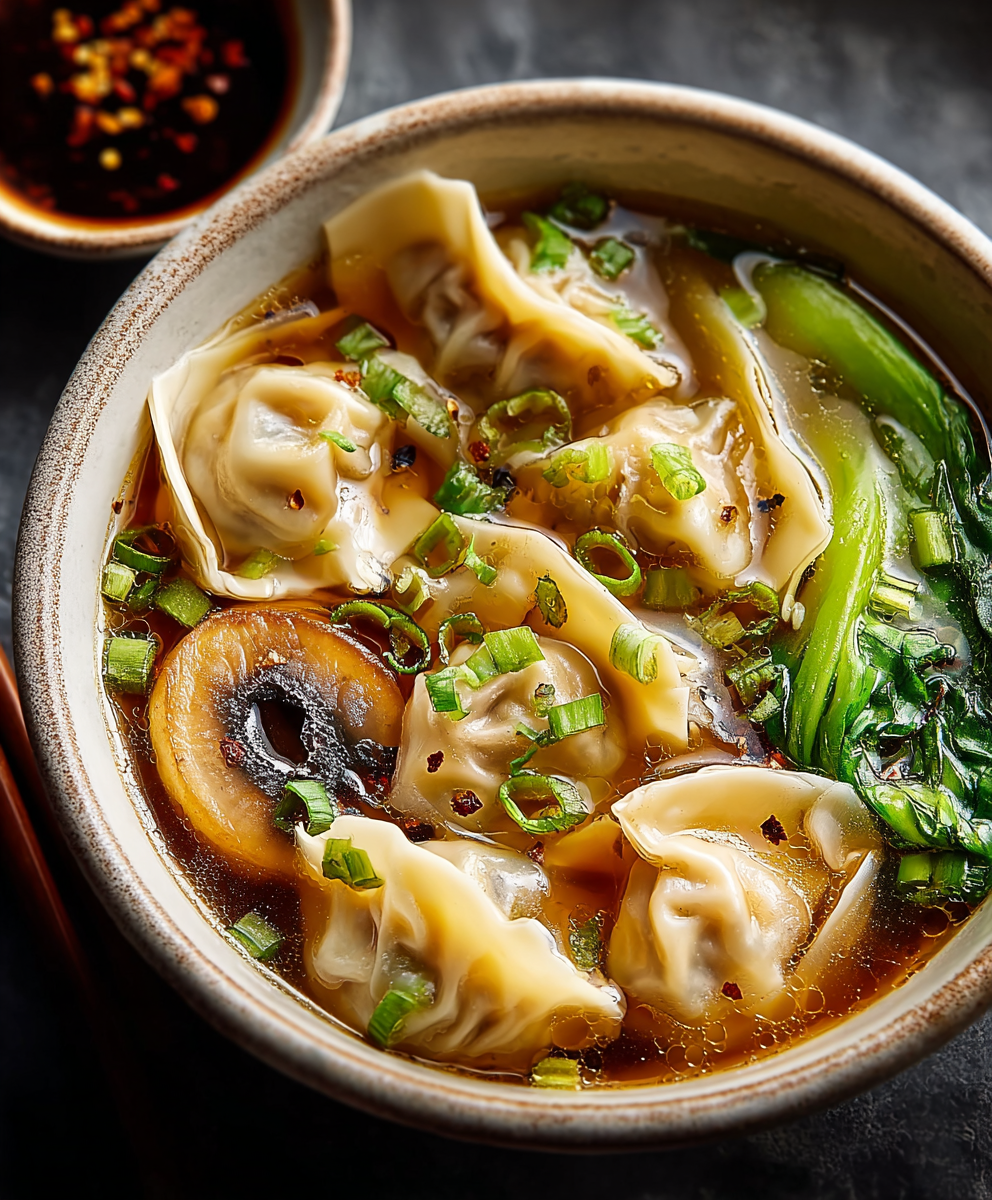 Comforting Potsticker Soup