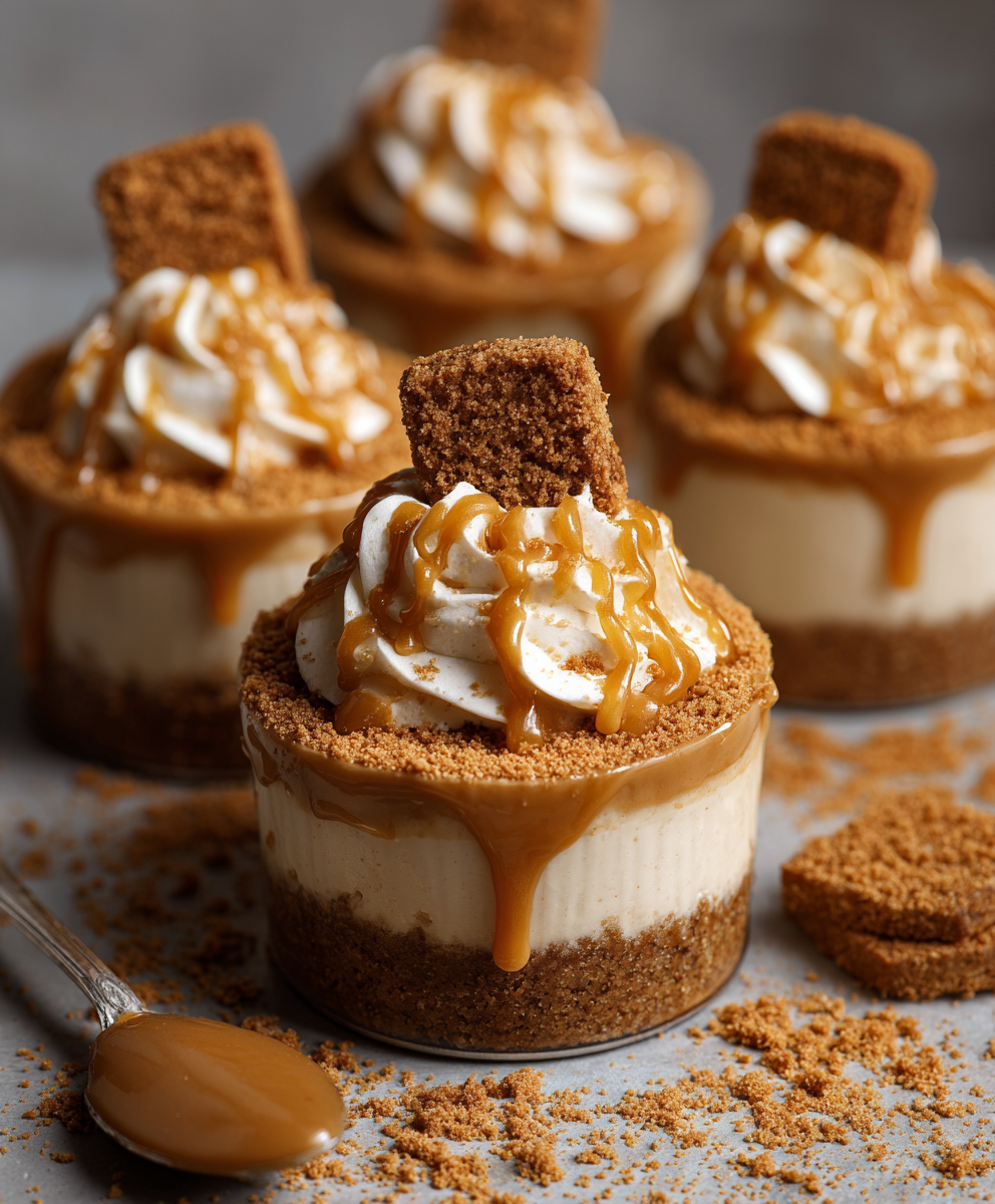 Biscoff Cheesecake Cups