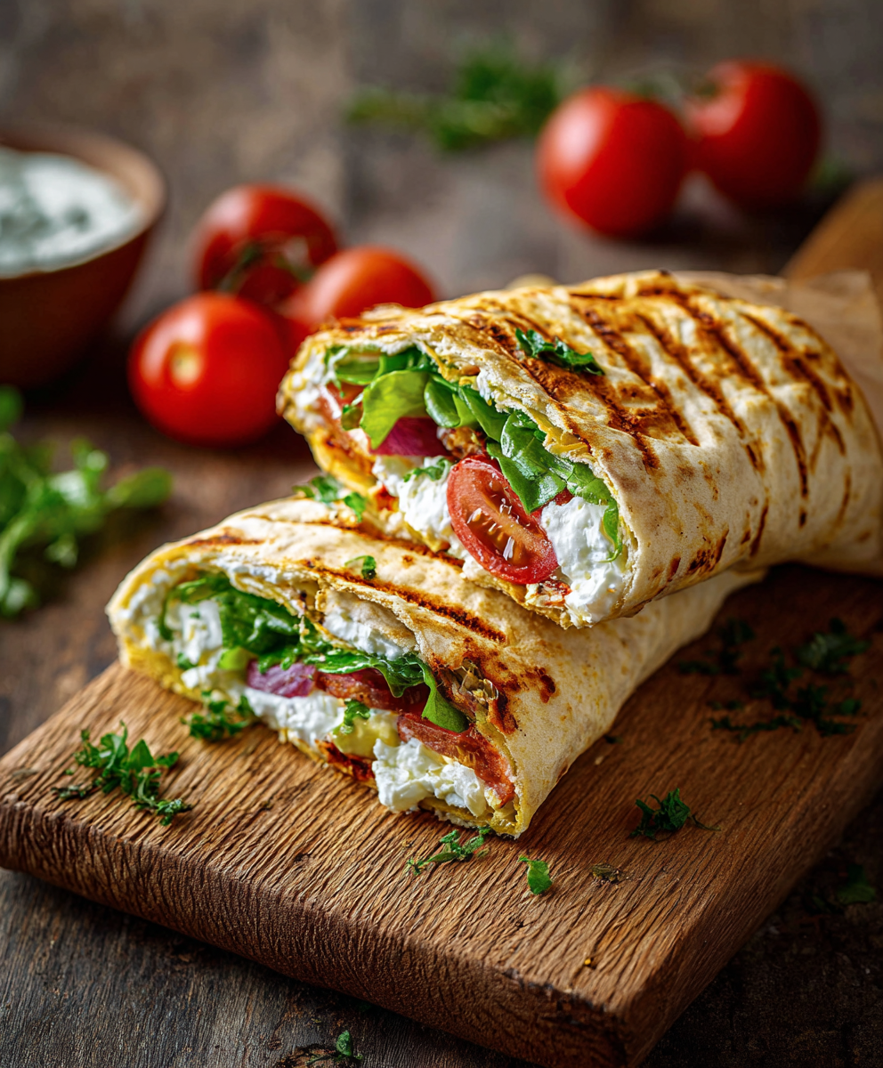 Cottage Cheese Wraps