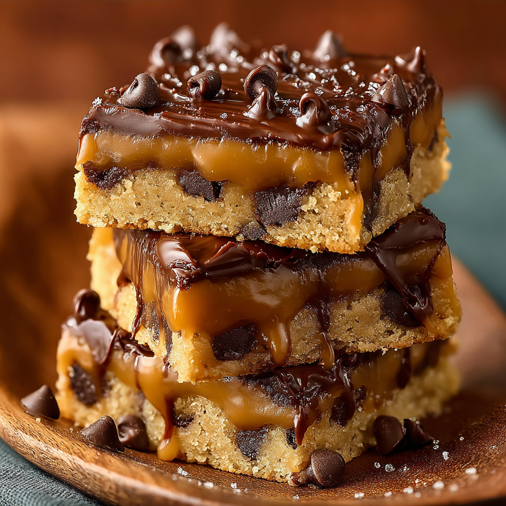 Caramel Cookie Bars