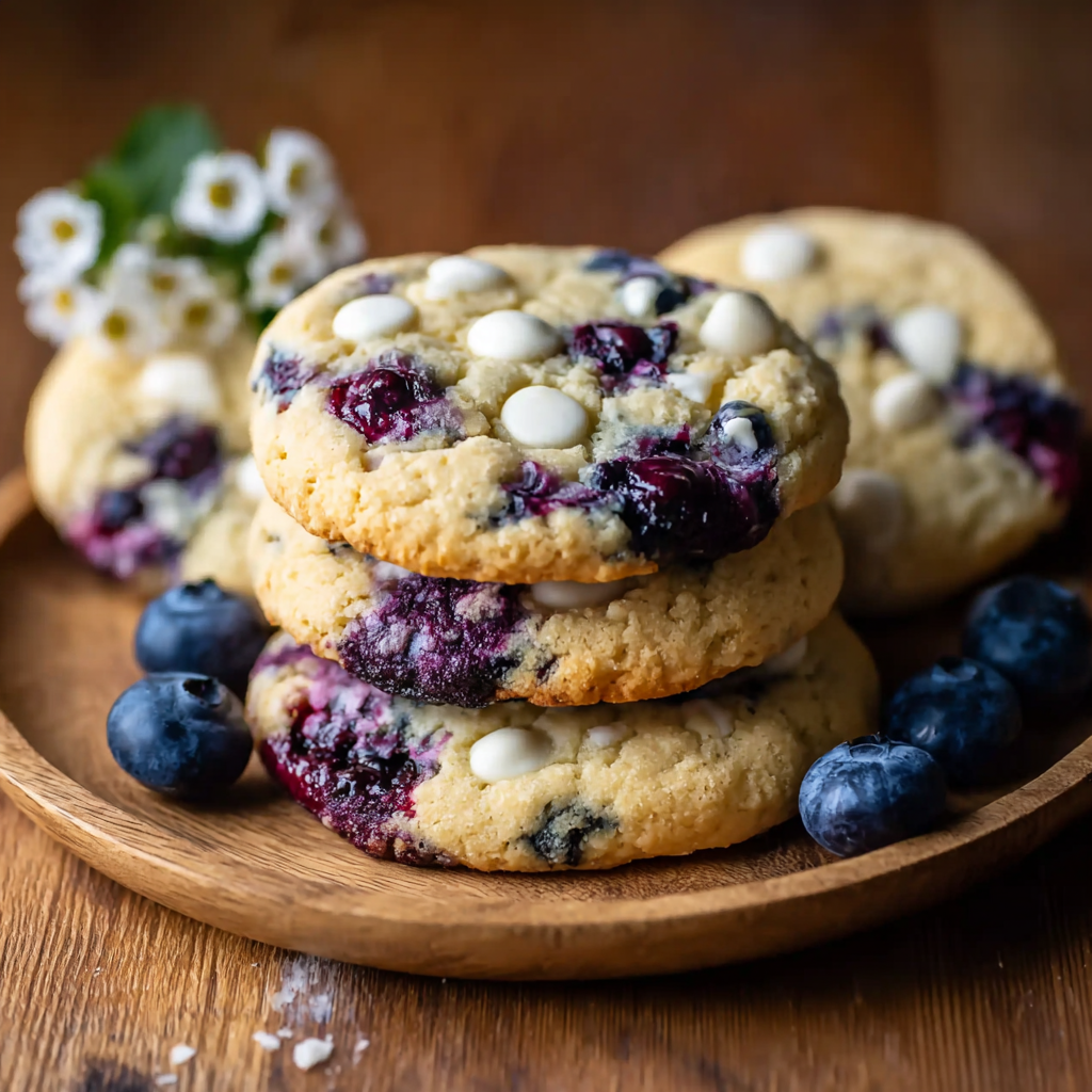 Blueberry Cheesecake Cookies