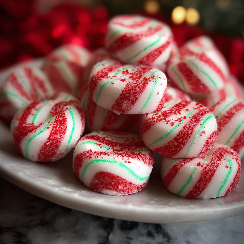 Soft Christmas Peppermints