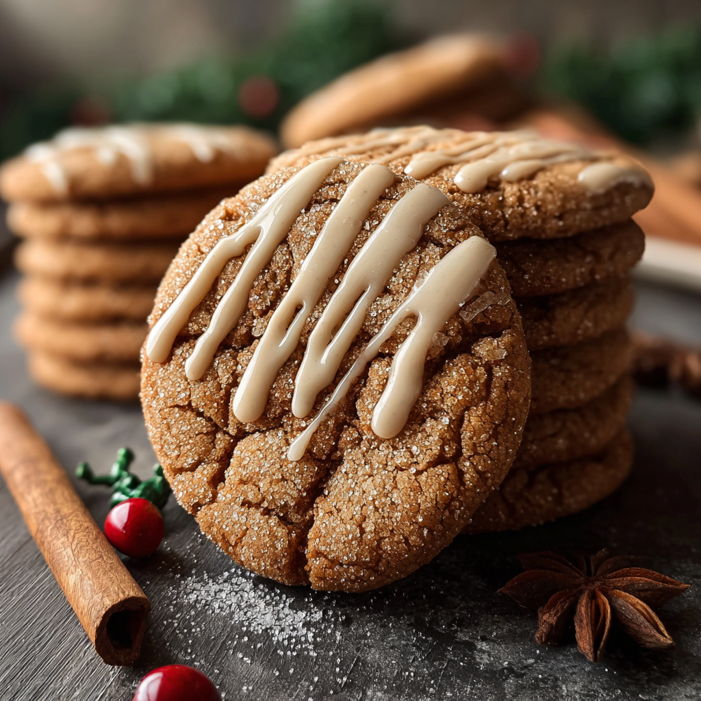 Cinnamon & Maple Chewy Cookies