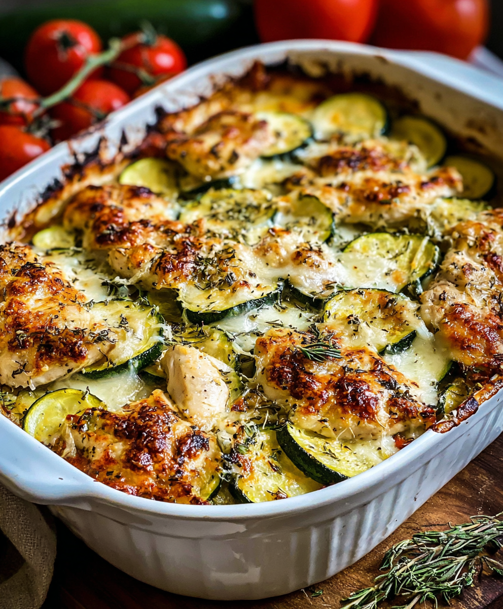 Chicken Zucchini Bake