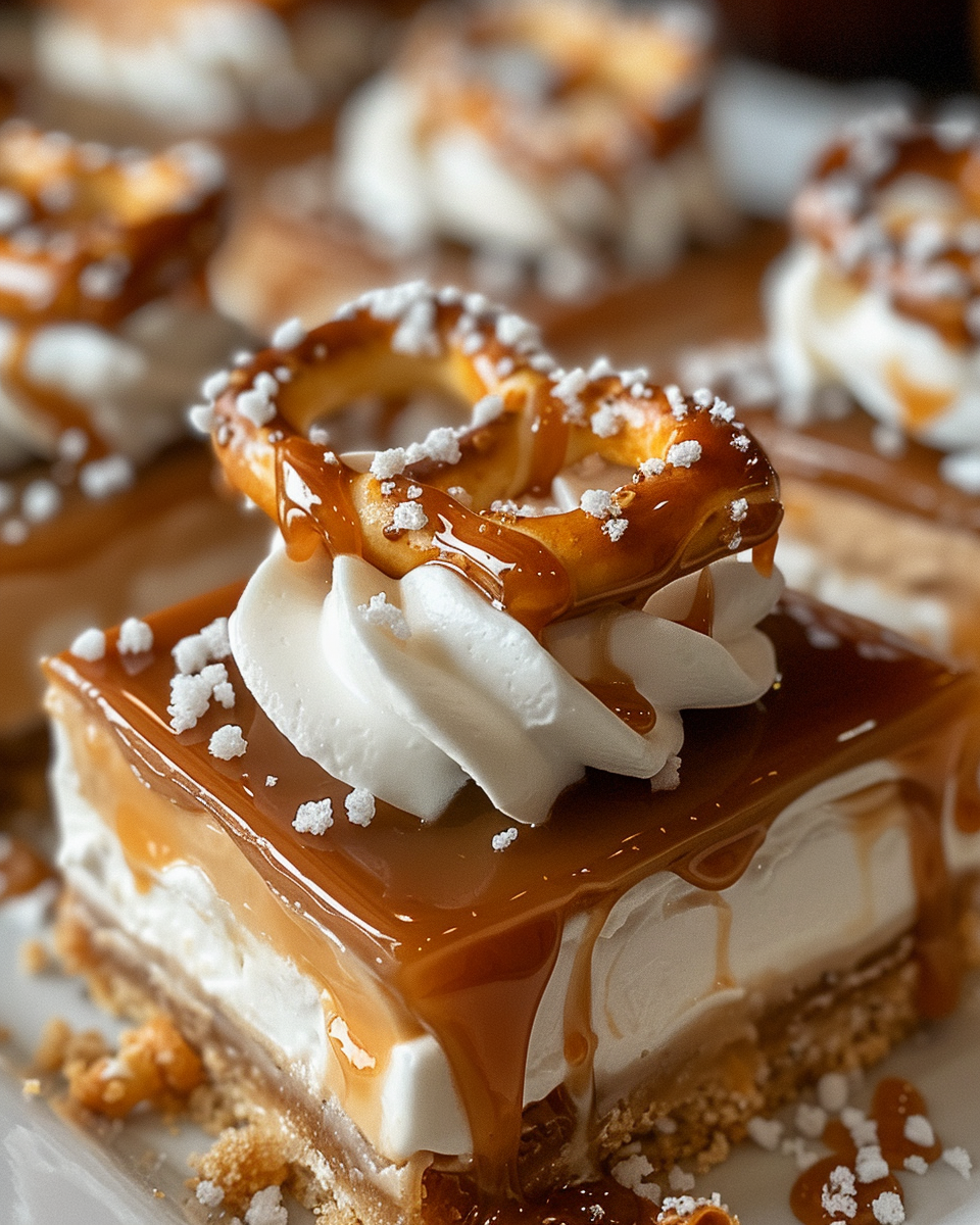 Quick No-Bake Salted Caramel Pretzel Bars for Sweet Cravings