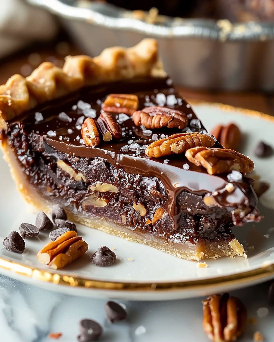 Texas Chocolate Pecan Pie