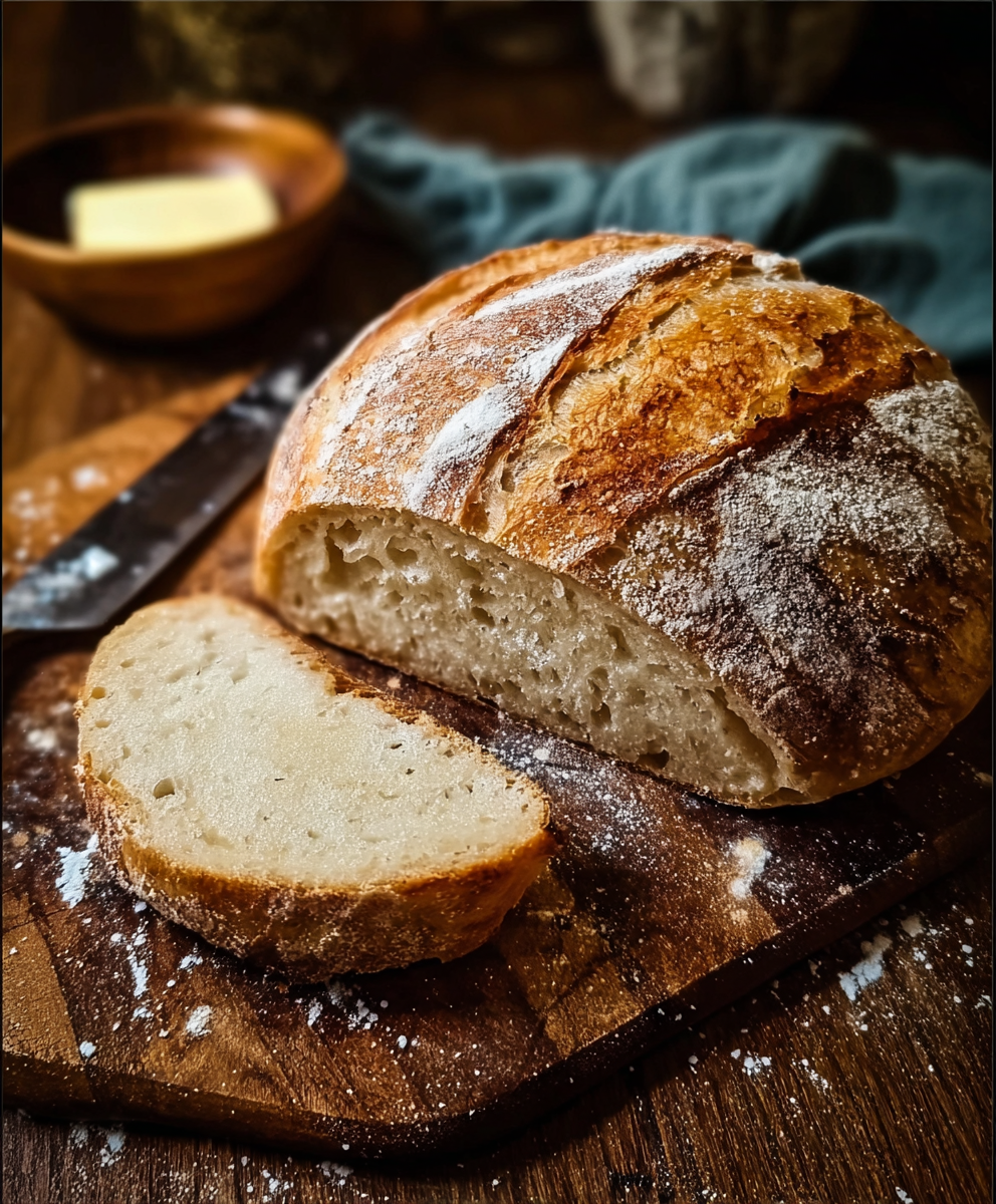 No Knead Gluten Free Bread