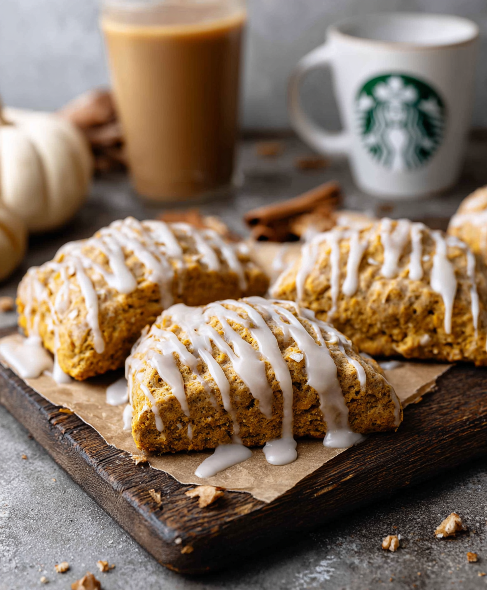Starbucks Style Pumpkin Scones