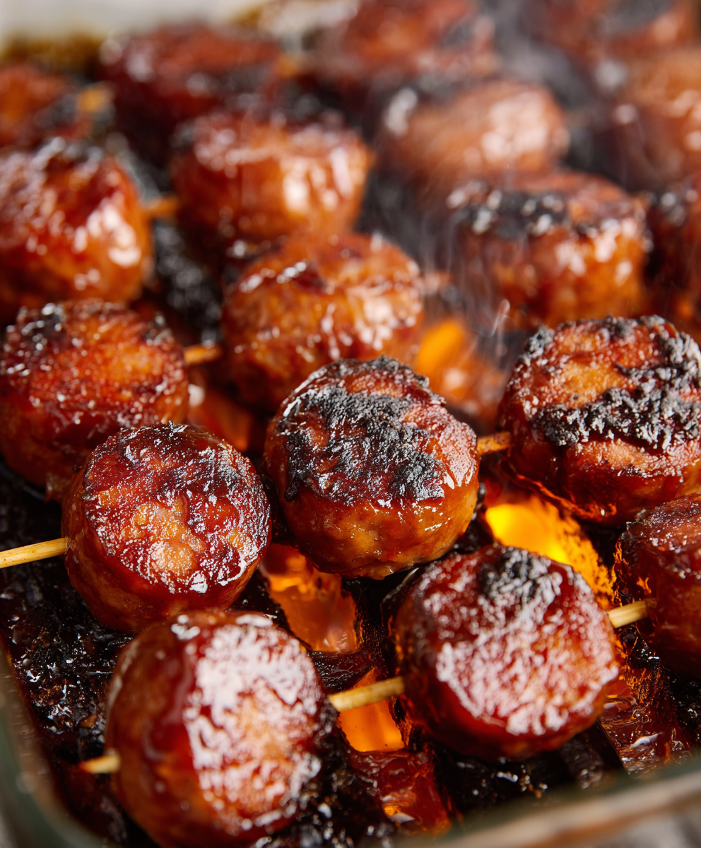 BBQ Sausage Bites