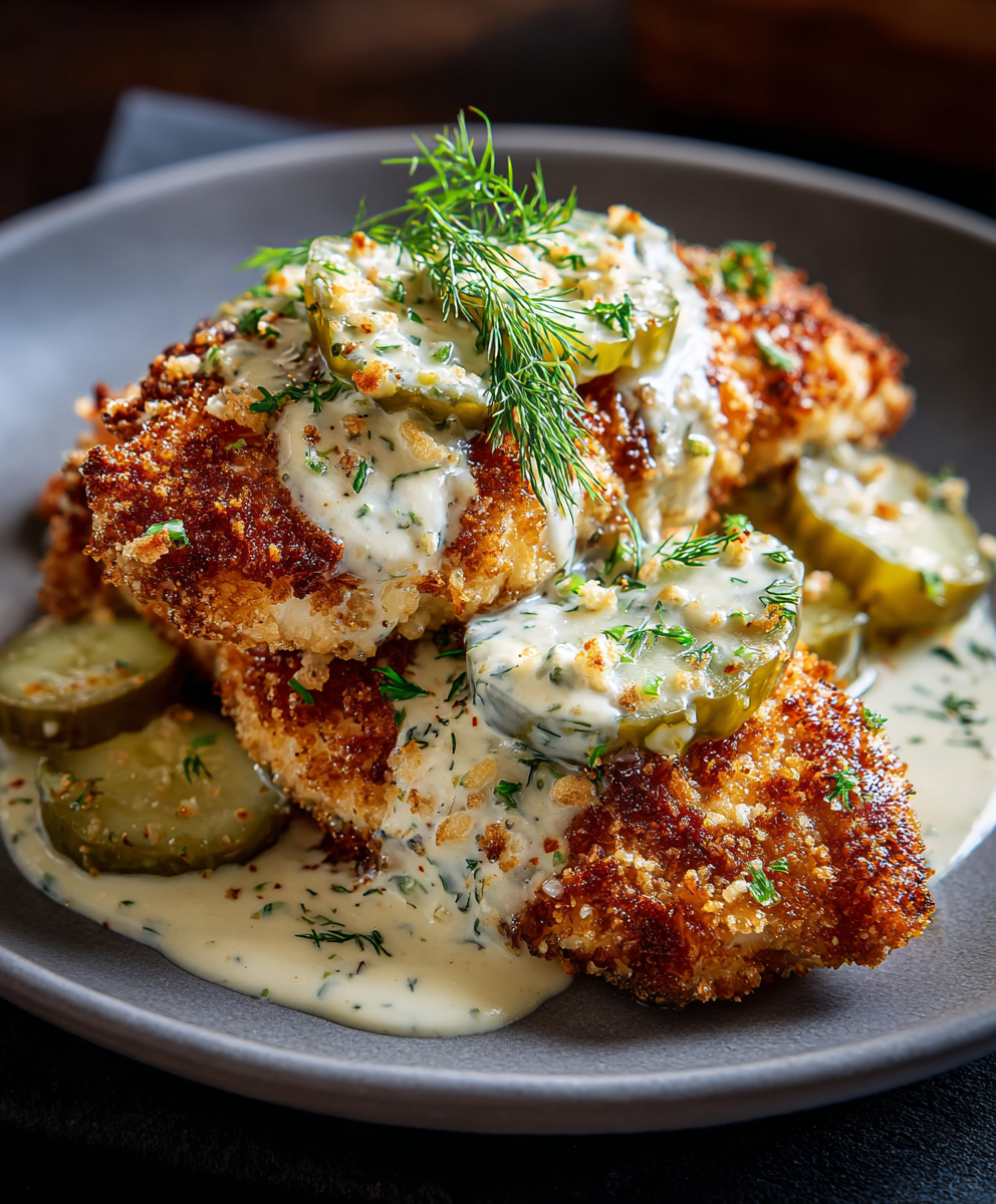 Dill Pickle Parmesan Chicken