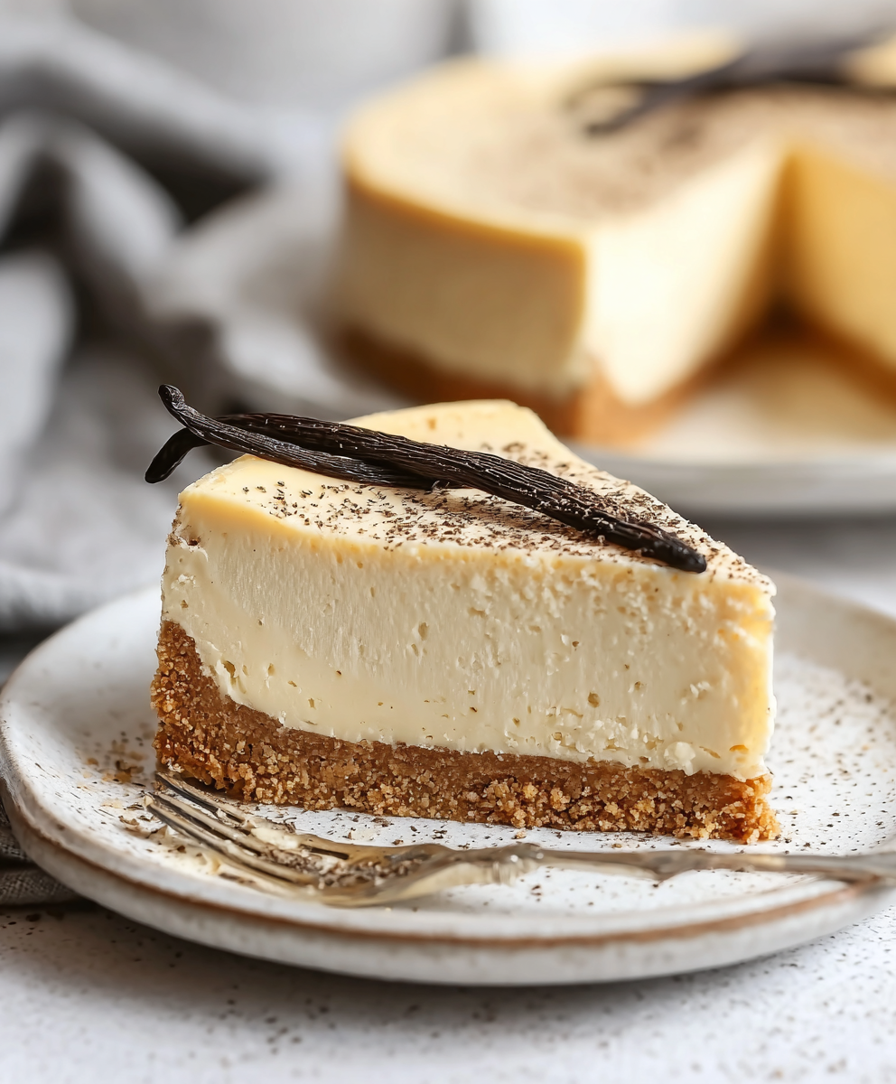 Vanilla Bean Brown Butter Cheesecake