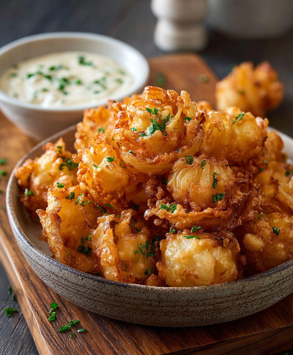 Bloomin' Onions with Buttermilk Ranch