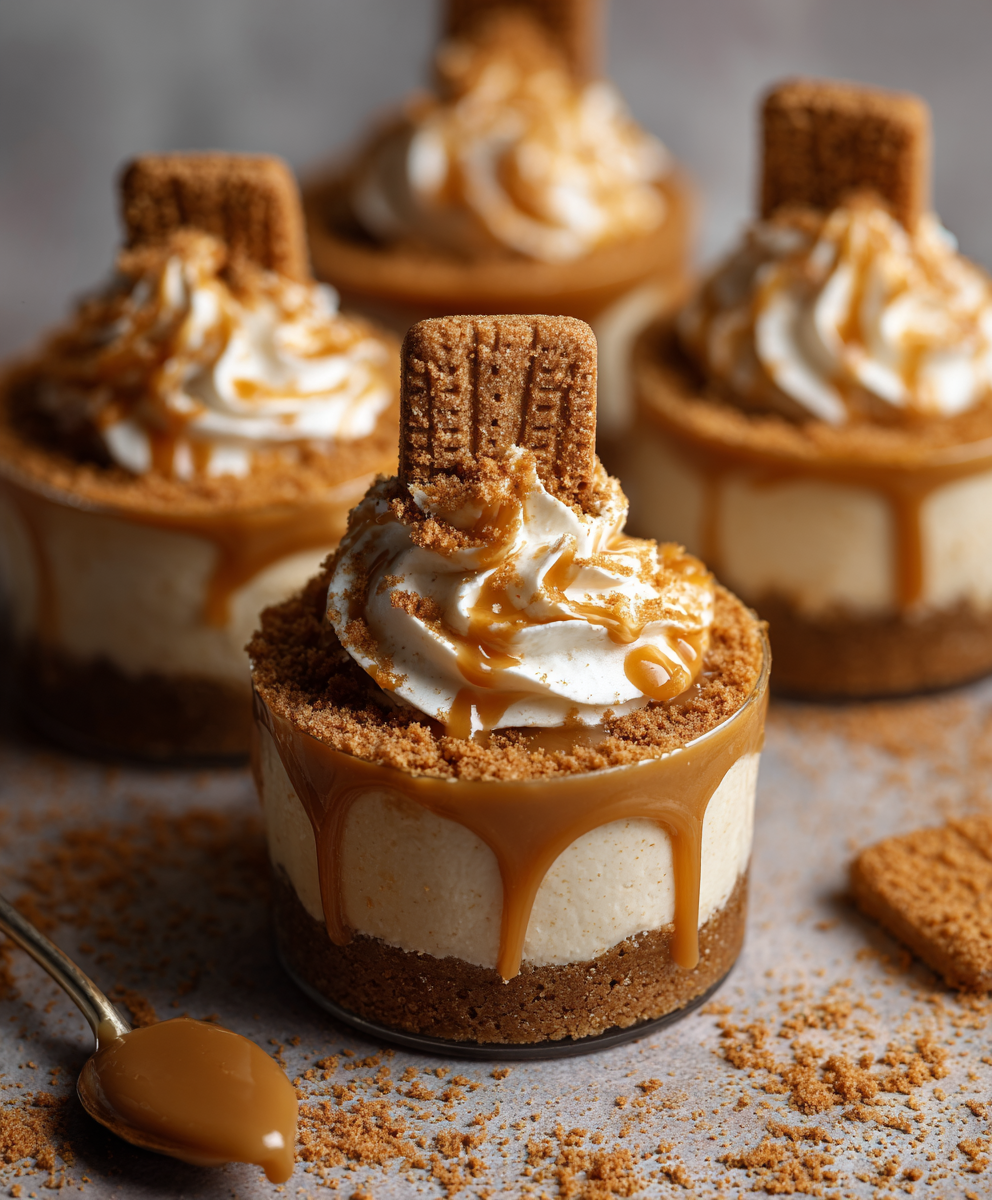 Biscoff Cheesecake Cups