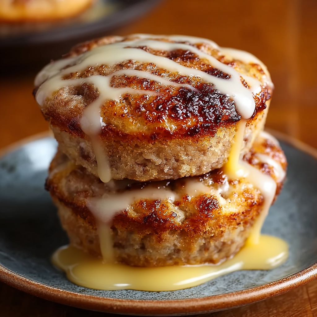 McGridle Muffin on a plate with ingredients