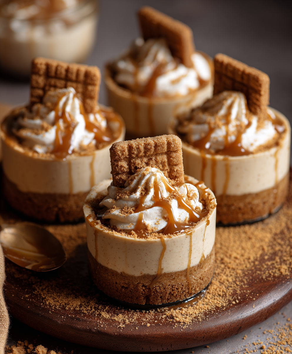 Biscoff Cheesecake Cups
