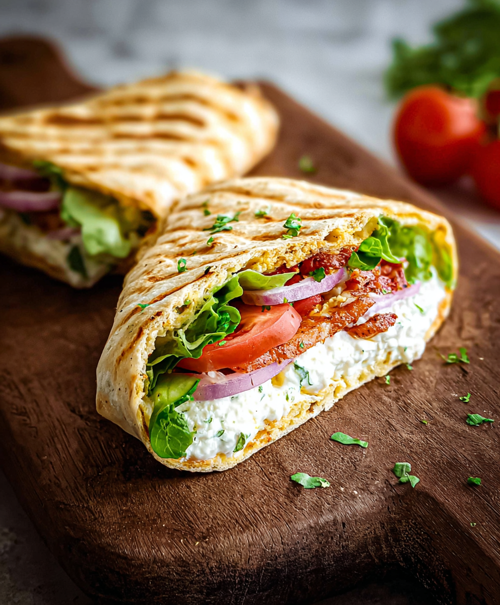 Cottage Cheese Wraps