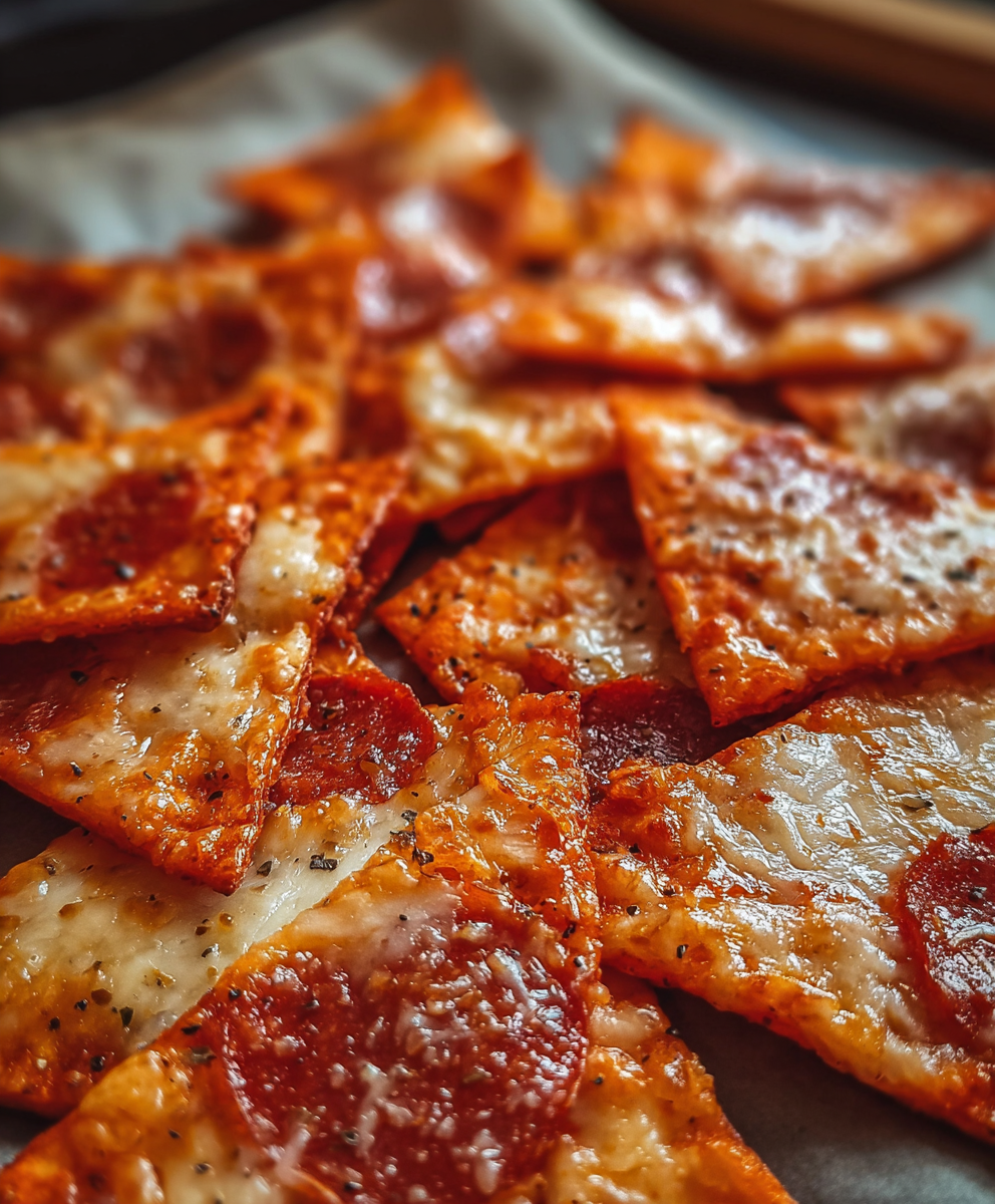 Crispy Pizza Chips
