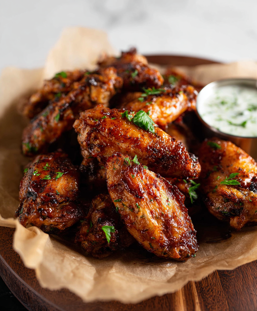 Crispy Baked Chicken Wings