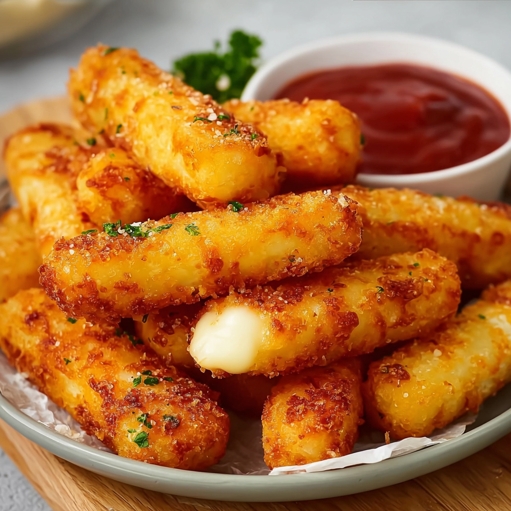 Cheesy Potato Fingers