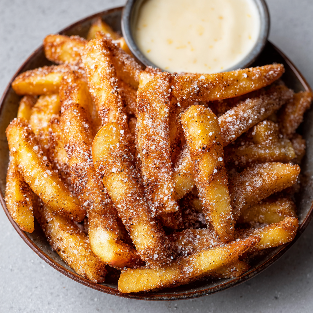 Air Fryer Apple Fries