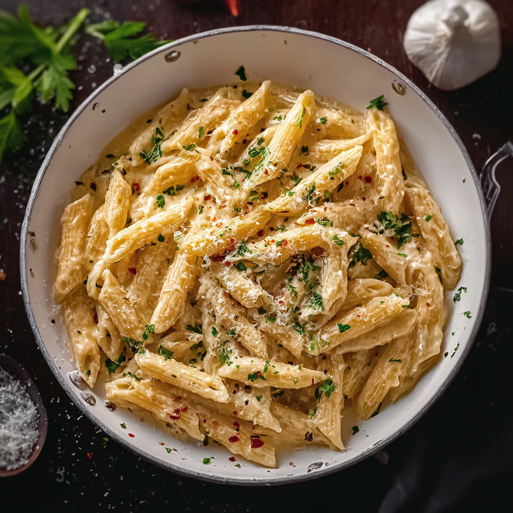Creamy Garlic One-Pot Pasta