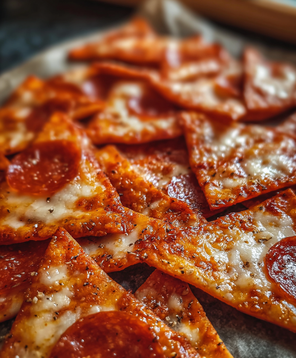 Crispy Pizza Chips